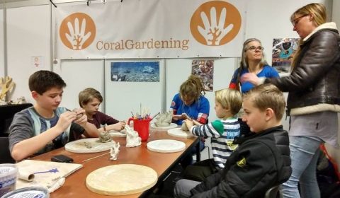 Workshop Koraal Tuinieren voor de duikers in spe.