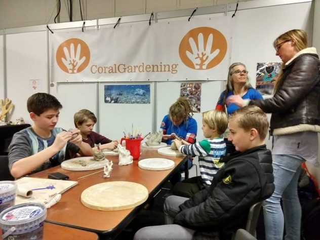 Workshop Koraal Tuinieren voor de duikers in spe.