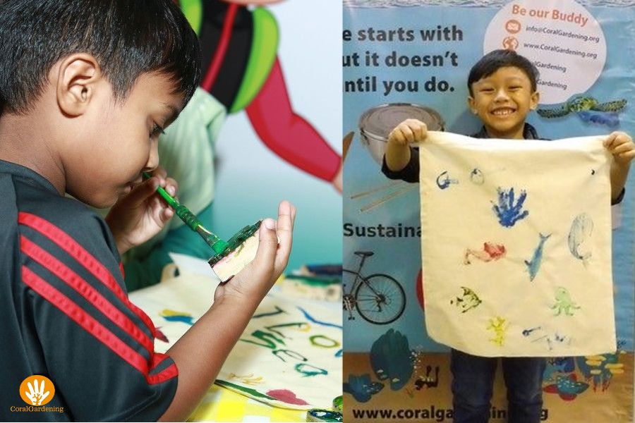 Make your own reusable bag to save the ocean.