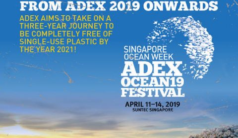ADEX Singapore 2019 plastic free