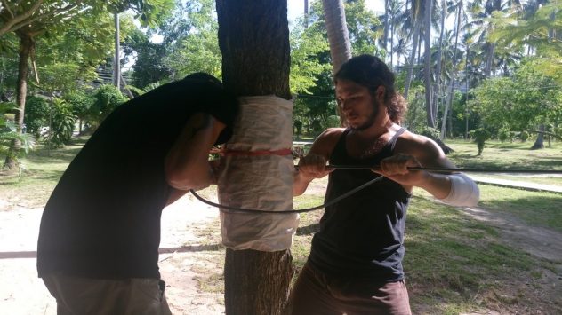 Bending rebar for a CoralFlower