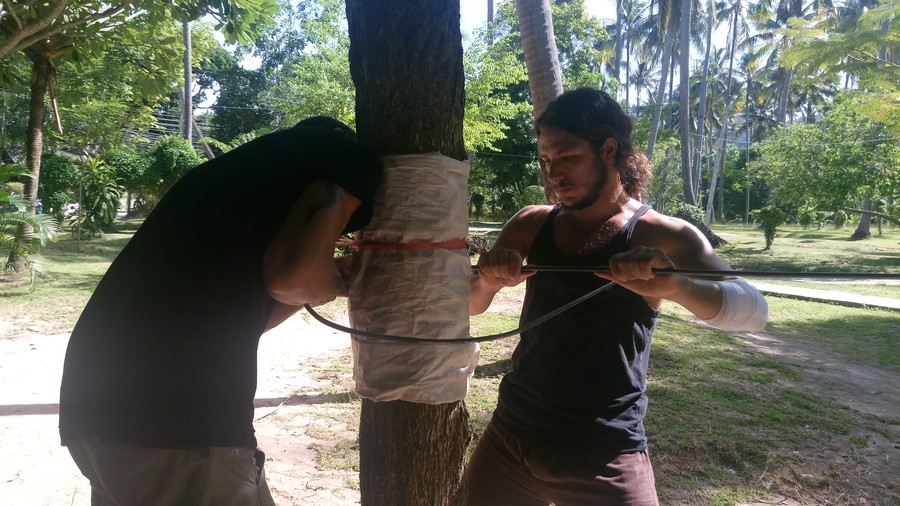 Bending rebar for a CoralFlower