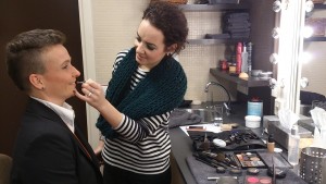 Vera in de make-up