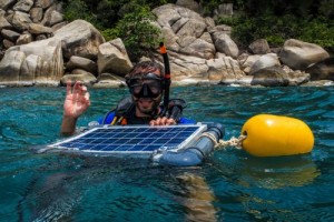 Voeding met behulp van zonnepanelen