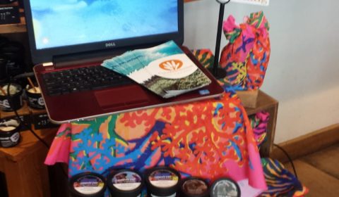 Presentatie over CoralGardening in Lush winkel Den Bosch