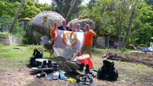 CoralGardening ontvangt donatie van Marcel (KevMic-Diving), Michael en Ruud