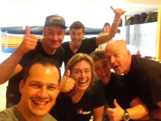 Een deel van onze groep met Nanja en Judith