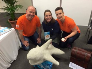 Met Charlotte Hesterman en het onthulde prototype.