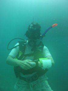 Vera diving uncorrected picture