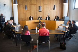 Excitement during the ruling. Excitement during the ruling.