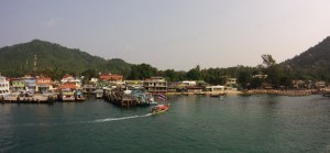 Aankomst Koh Tao