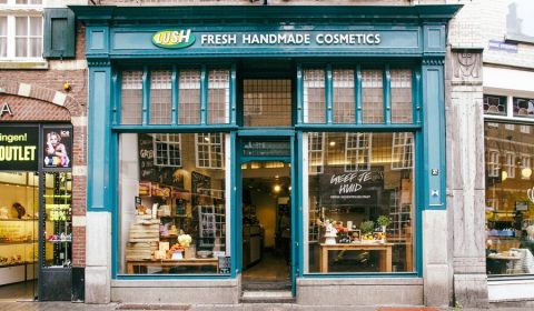 The Lush shop in Den Bosch