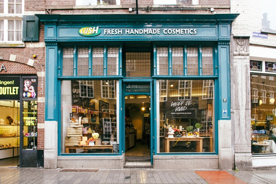The Lush shop in Den Bosch