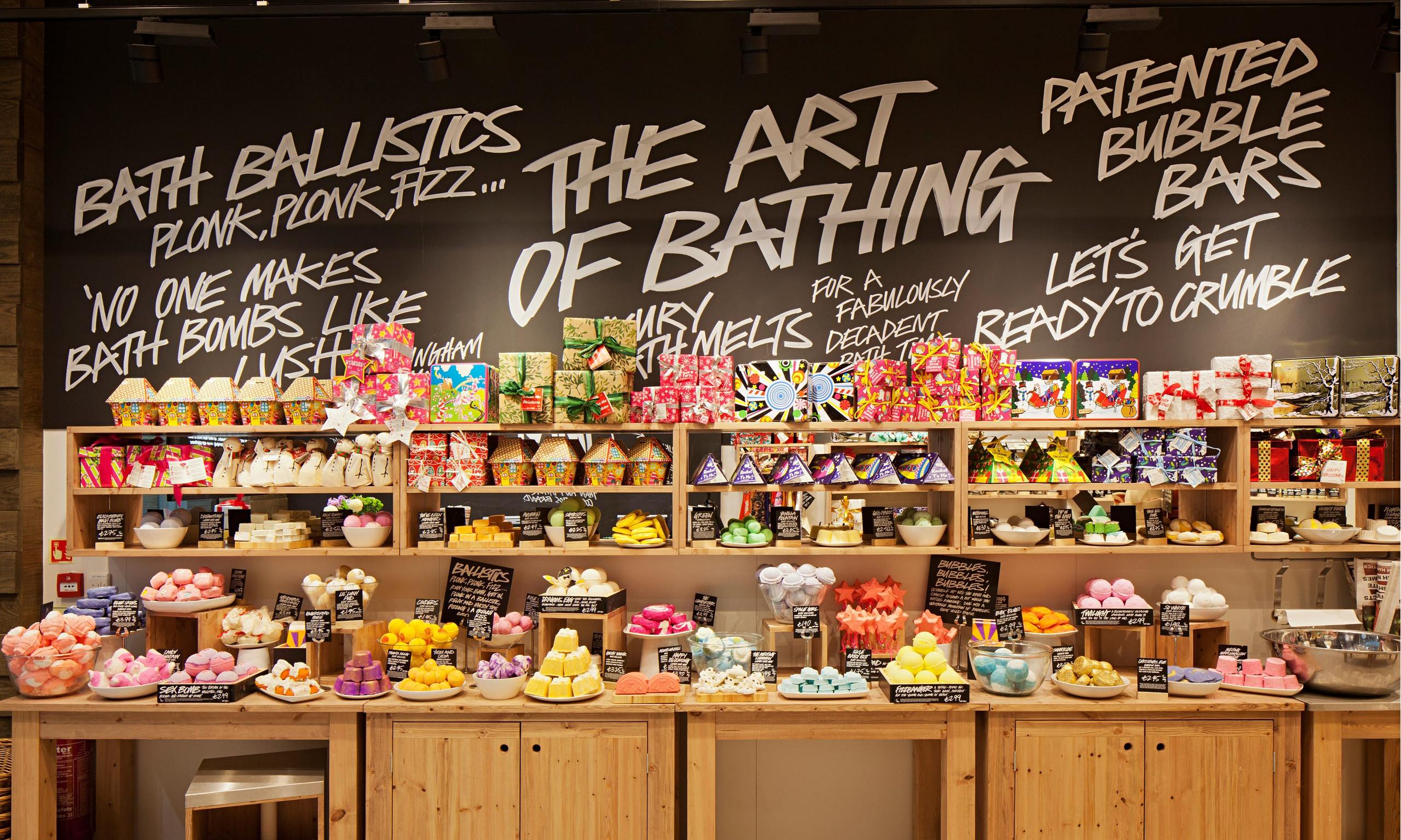 Lush inside