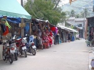 Straatbeeld Koh Tao