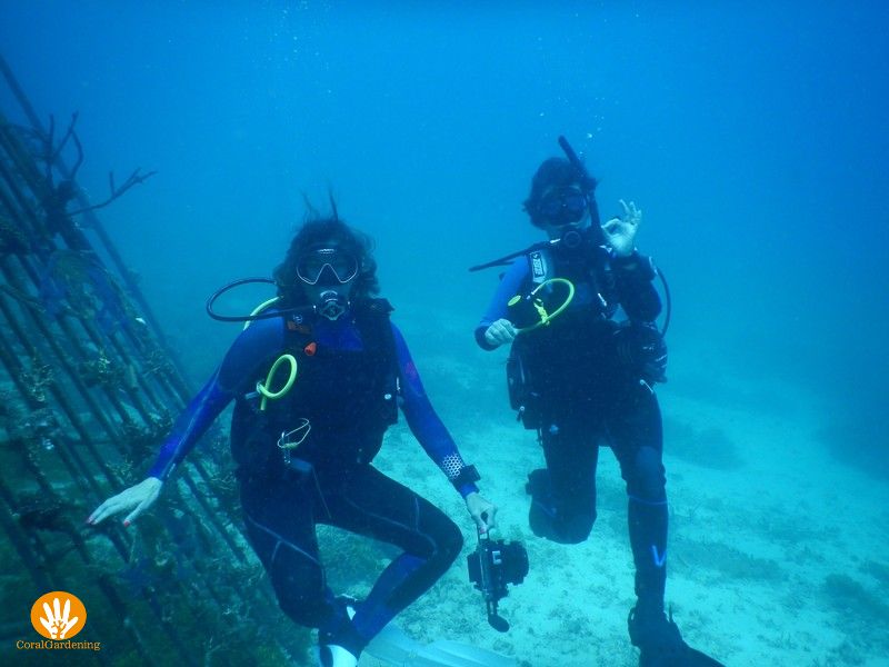 Nicole en Vera bij pyramide