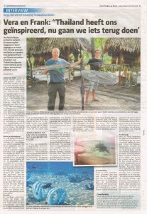 Gazet - Thailand heeft ons geinspireerd, nu gaan we iets terug doen