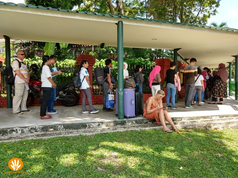 Collecting our social visa in Singapore