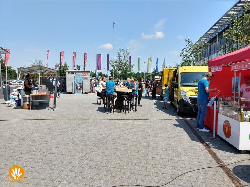 Foodtrucks met heerlijk gezond eten.
